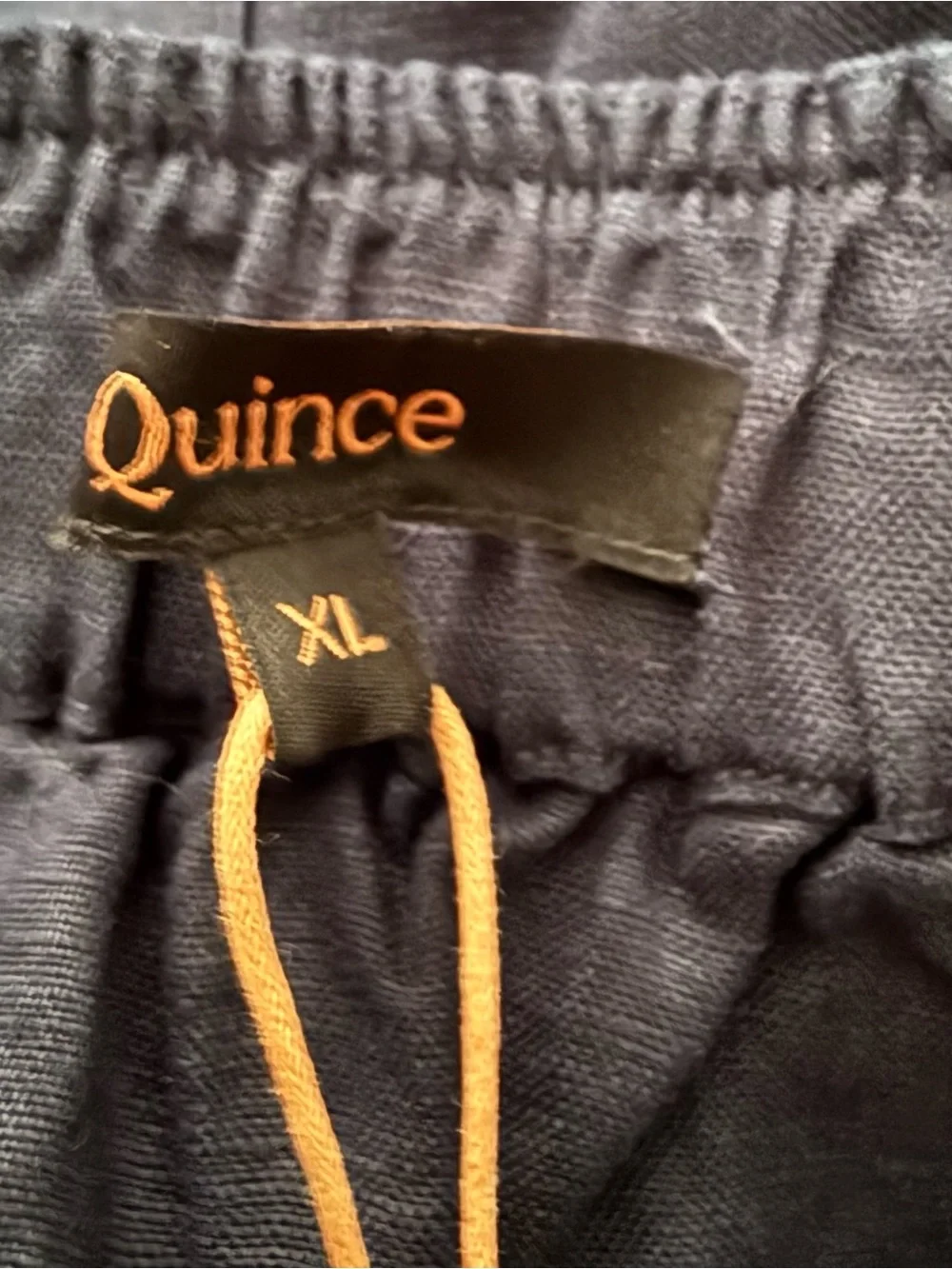 Quince 100% European Linen Square Neck Jumpsuit